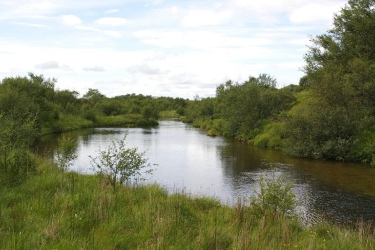 Lambeyrarkvísl og Oddauppsprettur í Borgarfirði